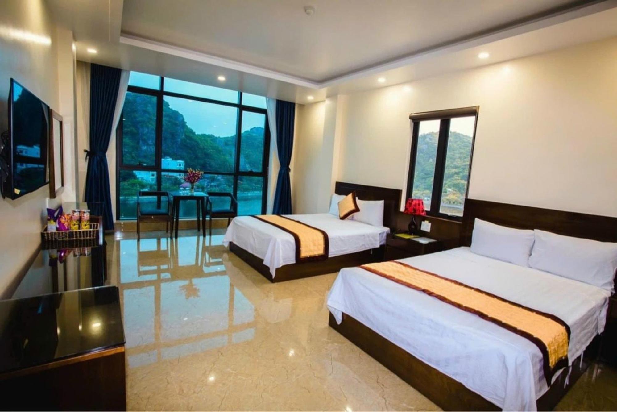 Aroma Cat Ba Sea View Hotel Chan Chau Екстер'єр фото